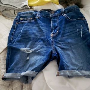 Jean shorts